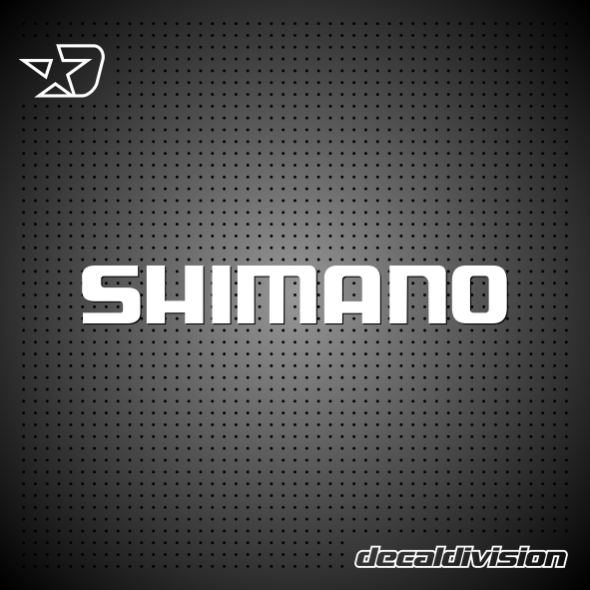 Shimano Lettering Sticker